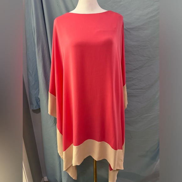 Dior Dresses & Skirts - Vintage CHRISTIAN DIOR Runway Pink Silk Kaftan Sheath Shift Dress NWT $5400 Sz 4